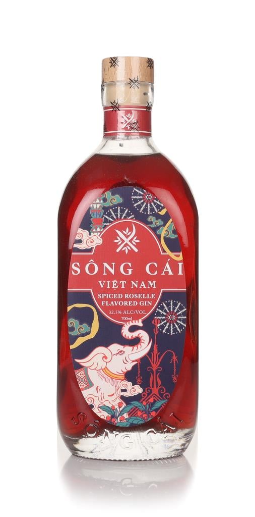 Sông Cái Vietnam Spiced Roselle Gin: Rose Myrtle Berry and Hibiscus Macerated for One Year — A Vietnamese Sloe Gin - gin Review