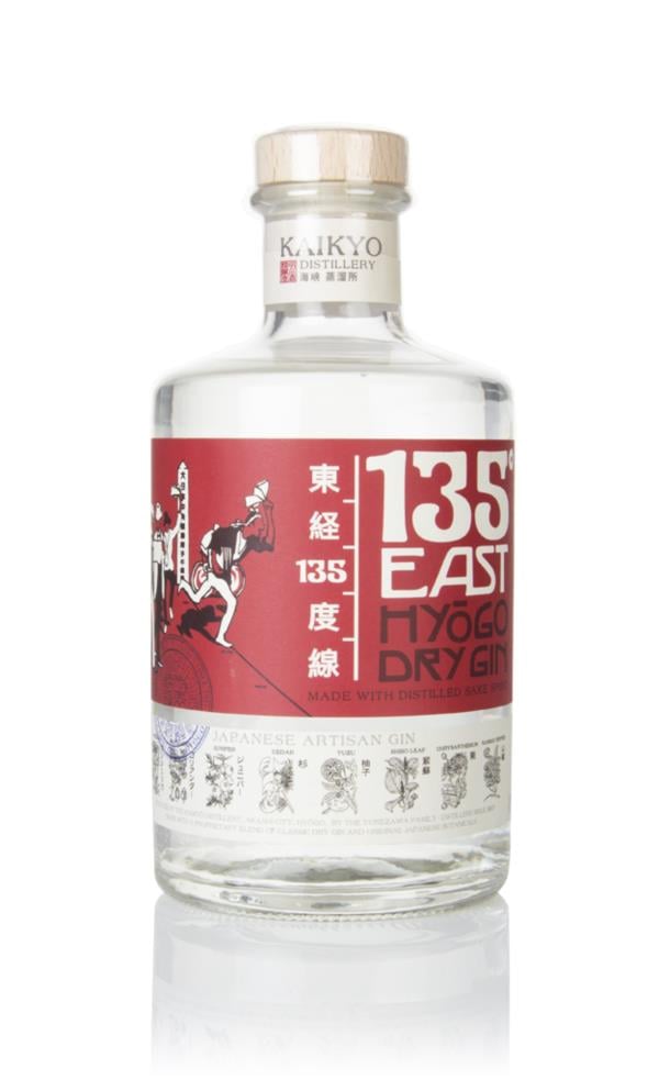 135 East Hyogo Dry Gin: Vacuum-Distilled Japanese Botanicals from the Meridian City, Finished with a Splash of Sake