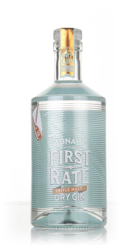 Adnams First Rate Triple Malt Dry Gin: Thirteen Botanicals and a Triple-Grain Foundation