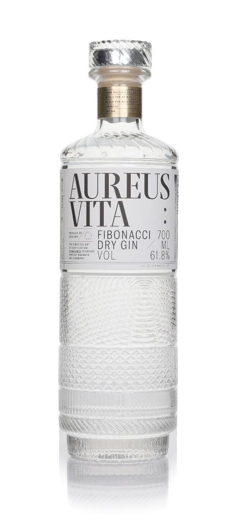Aureus Vita Fibonacci Dry Gin: The Golden Ratio Applied to Distillation — 61.8% ABV, Baobab and Juniper, Once a Year