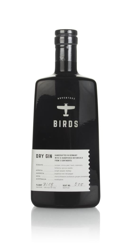BIRDS Dry Gin: Five Continents in One Bottle — Botanicals from Europe, Africa, America, Asia, and Australia