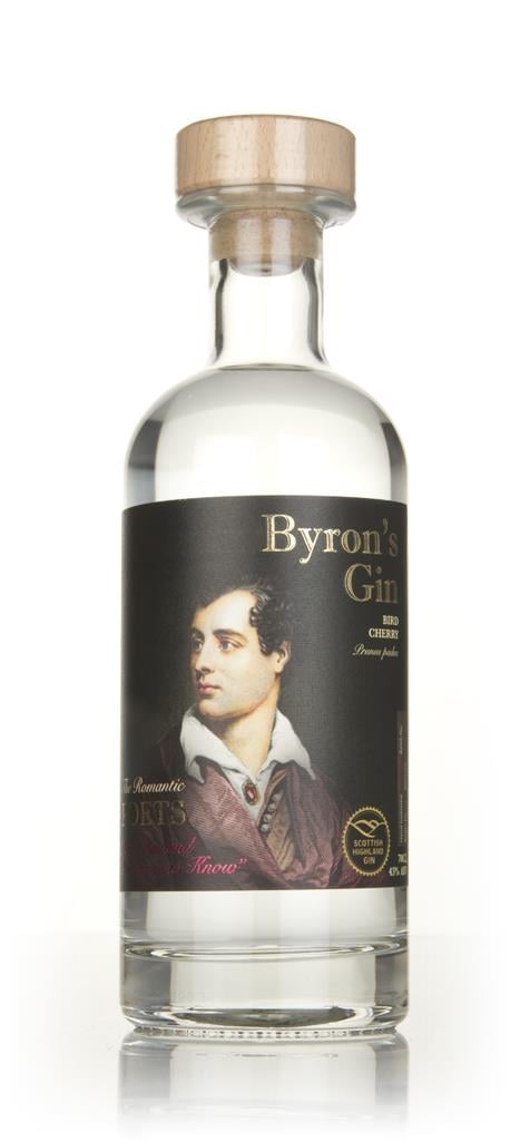 Byron's Bird Cherry Gin: Cairngorm Wildflowers and Speyside Ferns Foraged from the Distillery Gardens