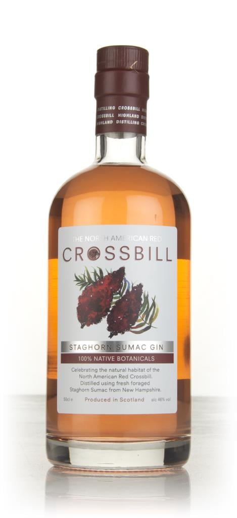 Crossbill Staghorn Sumac Gin: Native American Botanicals Meet Fresh Scottish Juniper and Rosehip