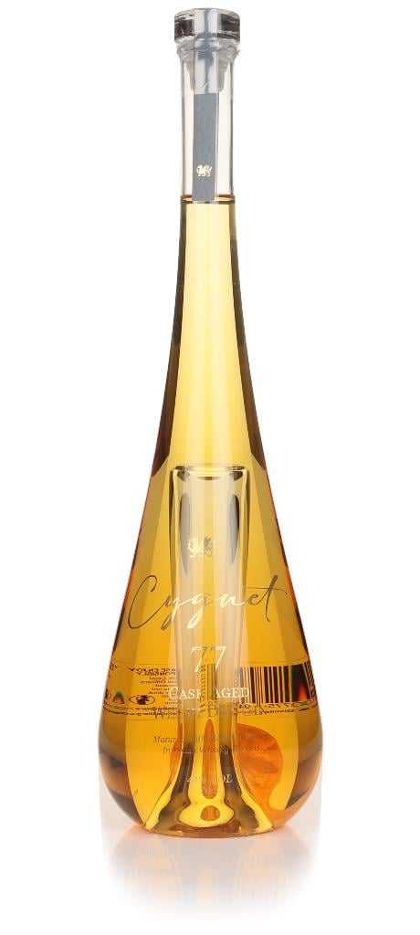 Cygnet 77 Cask-Aged Welsh Dry Gin: Manuka Honey and 22 Botanicals Rested 55 Weeks in Welsh Whisky Barrels