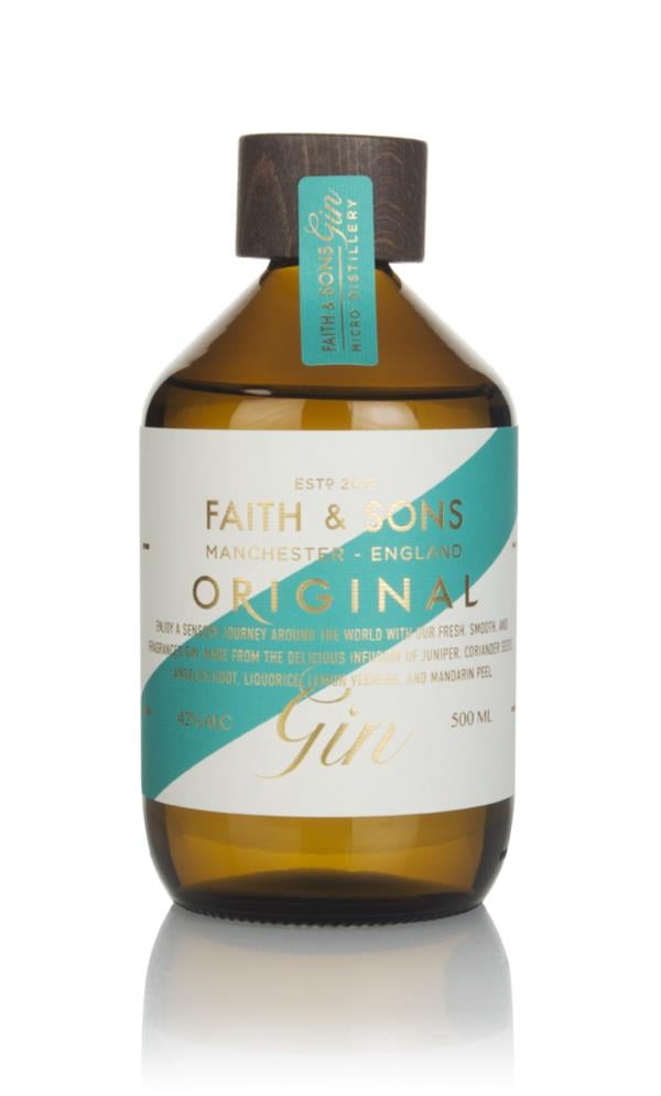 Faith & Sons Organic Gin: Six Botanicals Handcrafted at a Manchester Microdistillery