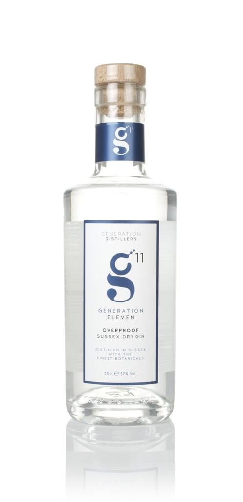 Generation 11 Overproof Gin: Sussex Navy Strength at 57% — Unbelievably Smooth with Bold Juniper and Vanilla Finish