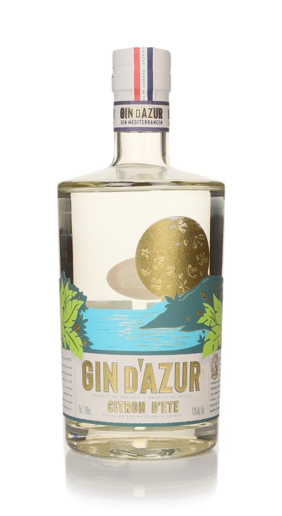 Gin d'Azur Citron d'Été: Golden Hour on the French Riviera in Summer Lemon