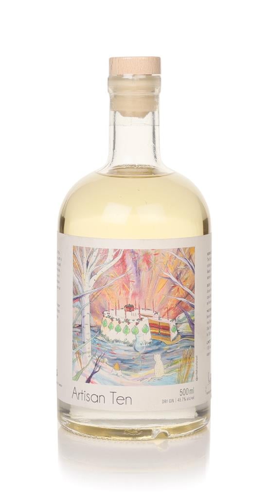 Hernö Artisan Ten Cask Aged Gin: Birch Cask Anniversary Edition — Only 1,921 Numbered Bottles from Sweden's Most Awarded Distillery