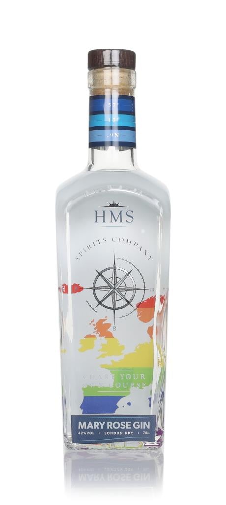 HMS Spirits Mary Rose London Dry Gin: Organic Botanicals with Pink Grapefruit and Rosemary, Named for Henry VIII's Warship