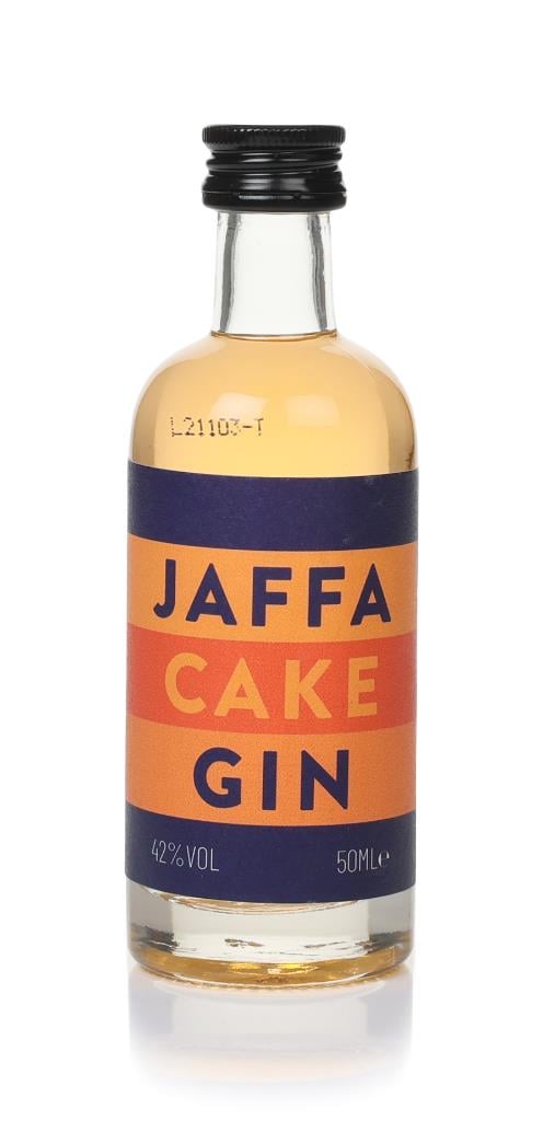 Jaffa Cake Gin: Distilled with Actual Jaffa Cakes — Orange Peel, Cocoa Powder, and the Real Biscuit at 42%