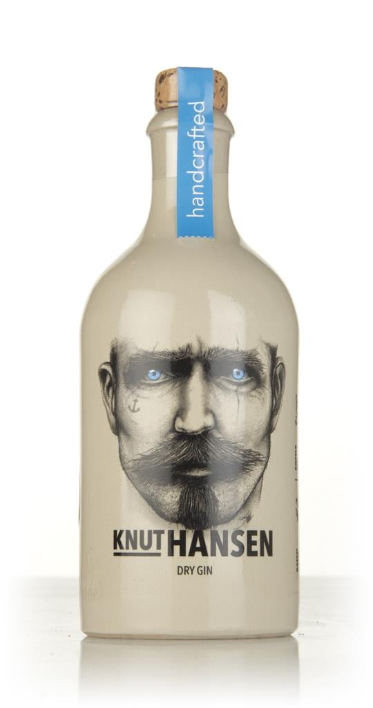Knut Hansen Dry Gin: Hamburg Apple, Basil and Cucumber in a Sailor's Ceramic Bottle