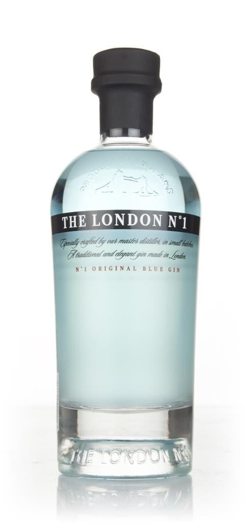 The London No. 1 Original Blue Gin: Gardenia Flowers Creating Natural Turquoise at 47%