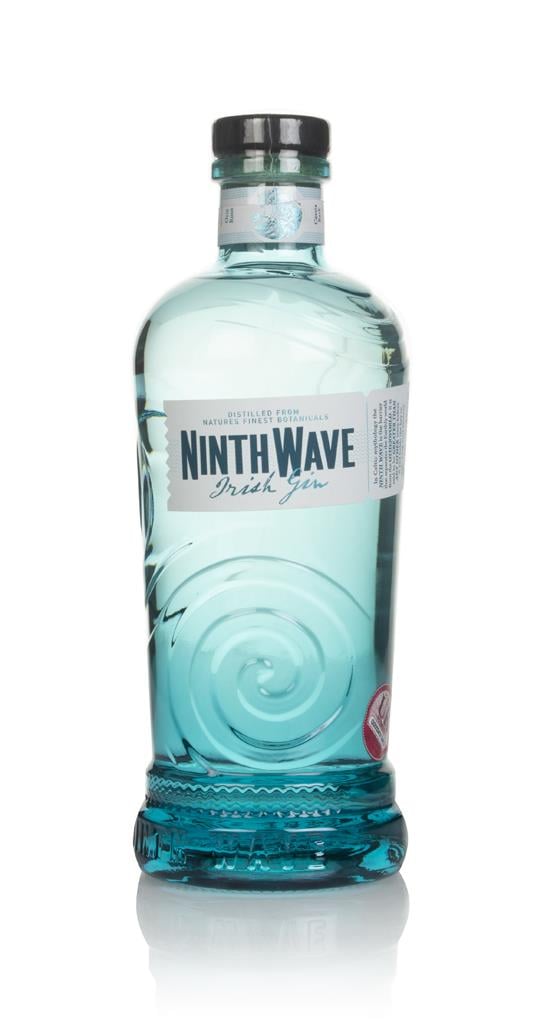 Ninth Wave Irish Gin: Nine Botanicals Including Lemon Verbena and Grains of Paradise at 41.4%