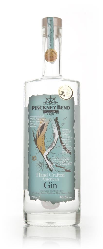 Pinckney Bend American Gin: Nine Organic Botanicals Distilled Separately in Missouri, Gold at San Francisco