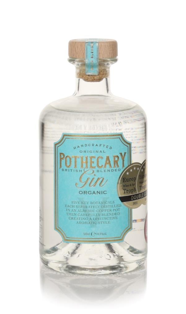 Pothecary Original Organic Gin: Five Botanicals Distilled Separately in Dorset — Tilia Flowers, Lavender, and Black Mulberry