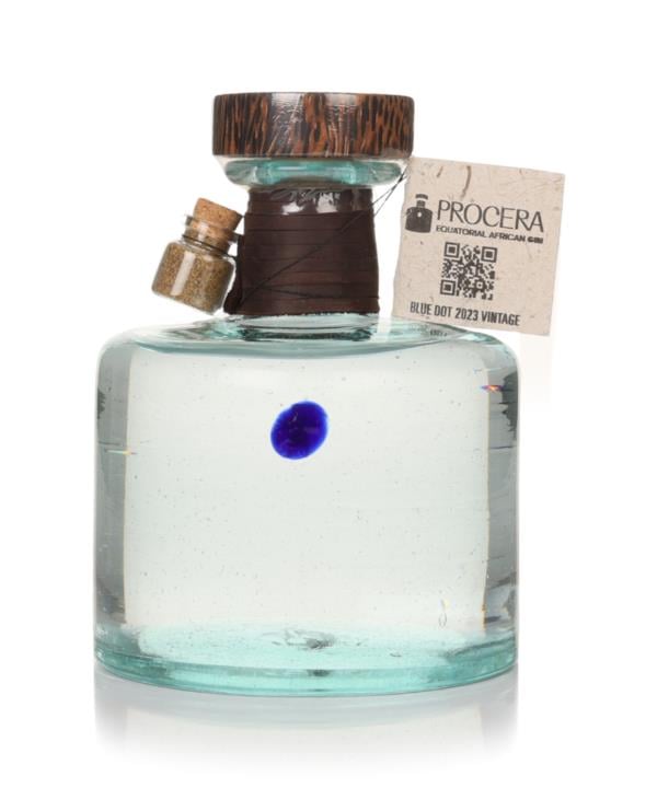 Procera Blue Dot Gin: Fresh African Juniper Harvested at 2,200 Metres in the Kijabe Forest with Hand-Blown Kenyan Bottles