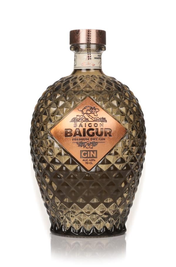 Saigon Baigur Premium Dry Gin: Vietnam's First — Twelve Local Botanicals with Buddha's Hand, Lotus, and Phu Quoc Spice