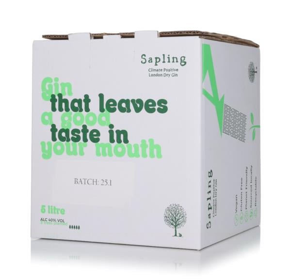 Sapling Climate Positive London Dry Gin: A Tree Planted for Every Bottle With Organic Regenerative Wheat