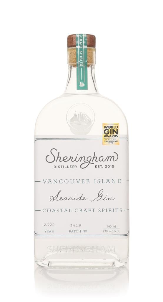 Sheringham Kazuki Gin: Japanese Cherry Blossoms and Canadian Green Tea — Gold at the World Gin Awards from Vancouver Island