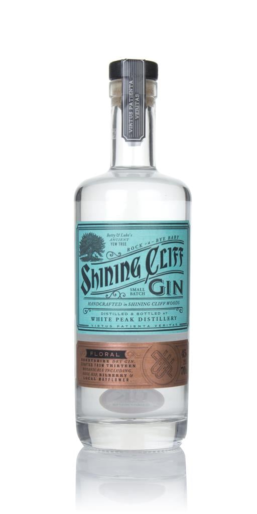 Shining Cliff Dry Gin: Thirteen Botanicals Foraged from Derbyshire's Shining Cliff Woods — Silver at San Francisco
