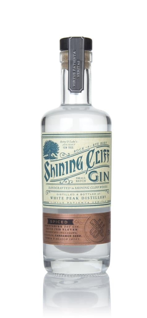 Shining Cliff Spiced Gin: Marjoram, Cardamom, and Cassia from the Derbyshire Wire Works Distillery