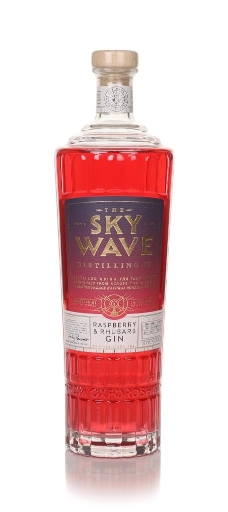 Sky Wave Raspberry & Rhubarb Gin: Oxfordshire Grown Fruit at 42%