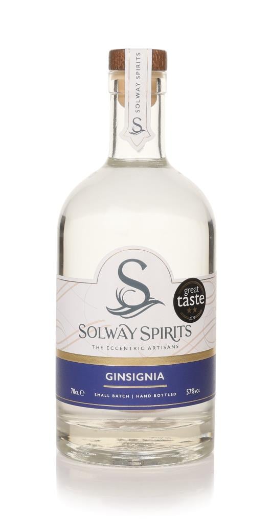 Solway Ginsignia Navy Strength Gin: Floral, 57%, and Sippable Neat