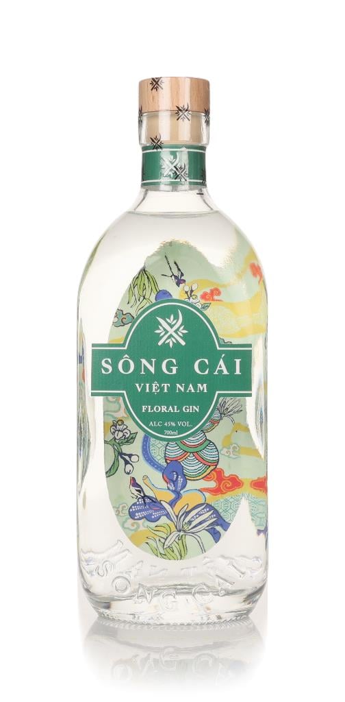 Sông Cái Vietnam Floral Gin: Five Native Vietnamese Flowers — Pomelo Blossom, Jasmine, Ylang Ylang, and White Jade Orchid