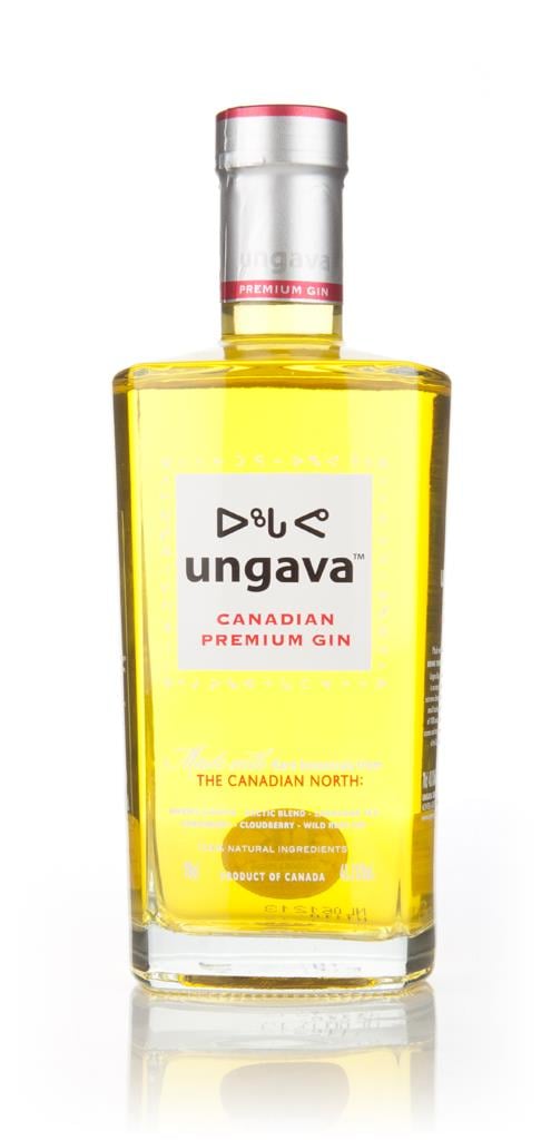 Ungava Canadian Premium Gin: Arctic Tundra Botanicals — Labrador Tea, Cloudberry, and Wild Rose Hip Turning Gin Yellow