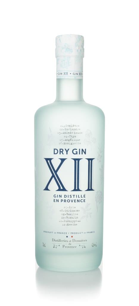 XII Dry Gin: Twelve Botanicals from Haute-Provence — Basil, Rosemary, Thyme, and Eucalyptus Distilled with a Beet Spirit