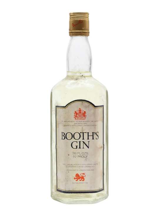 Booth's Dry Gin / Bot.1970s