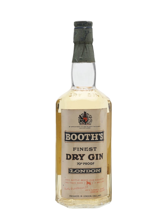 Booth's Finest Dry Gin / Bot.1959
