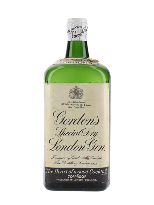Gordon's London Dry Gin/ Bot.1950s / Spring Cap