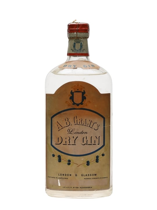 Grant's London Dry Gin / Bot.1950s / Spring Cap