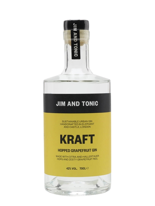 Jim and Tonic Kraft Hopped Grapefruit Gin / Small Bottle
