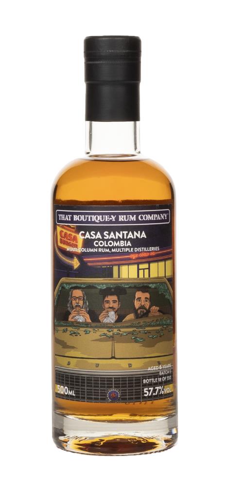 Casa Santana 6 Year Old (That Boutique-y Rum Company) Rum