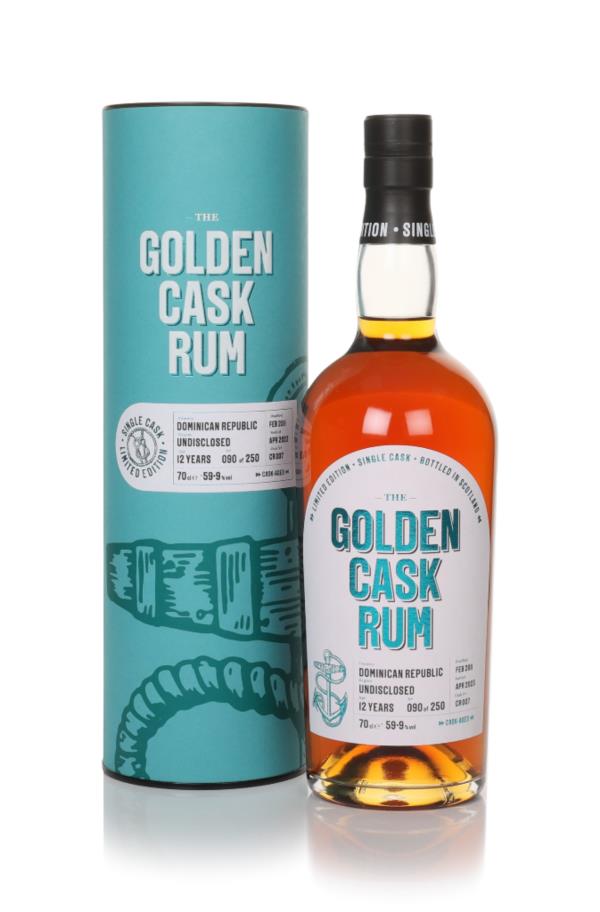 Dominican Republic 12 Year Old 2011 (cask CR007) - The Golden Cask Dark Rum