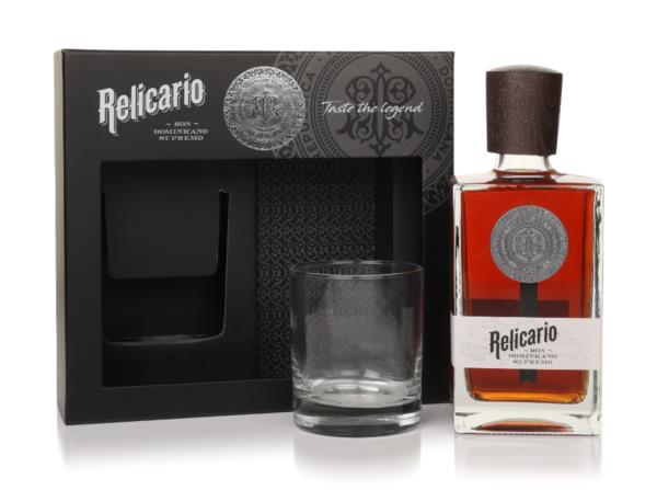 Relicario Ron Dominicano Supremo with Glass Dark Rum