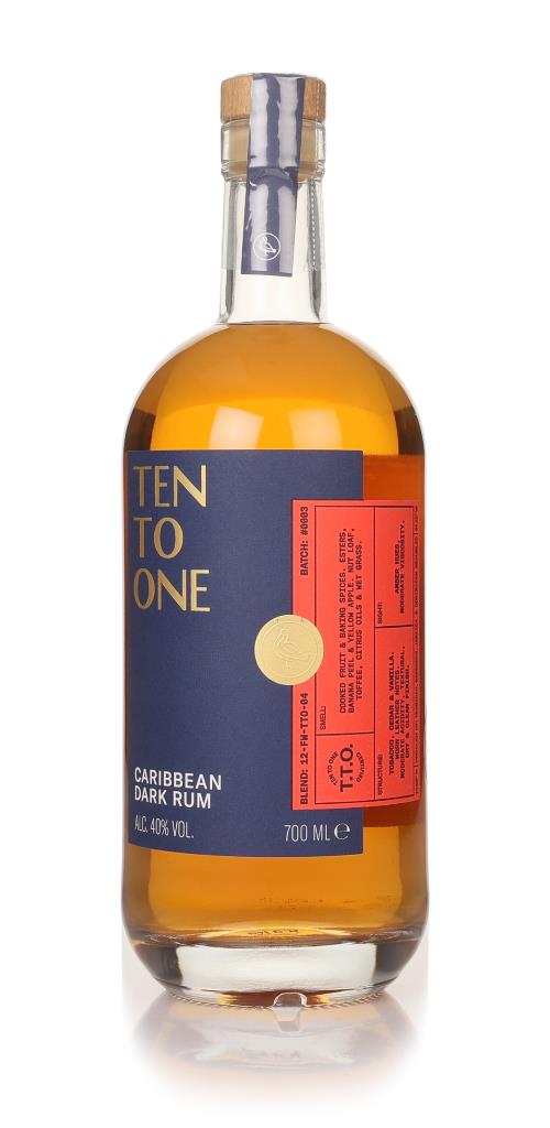 Ten To One Caribbean Dark Dark Rum