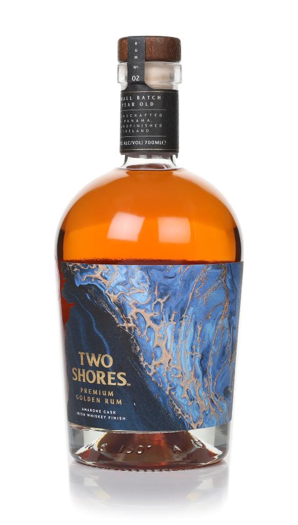 Two Shores Rum - Amarone Cask Irish Whiskey Finish Dark Rum