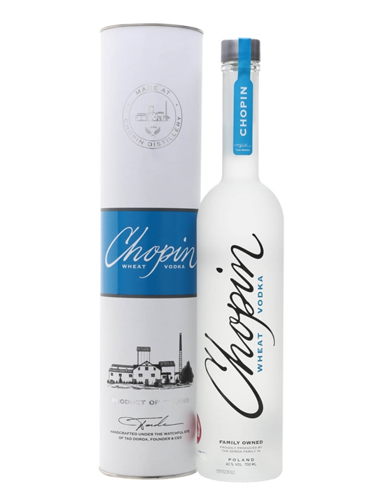 Chopin Wheat Vodka — Polish Single-Ingredient Purity