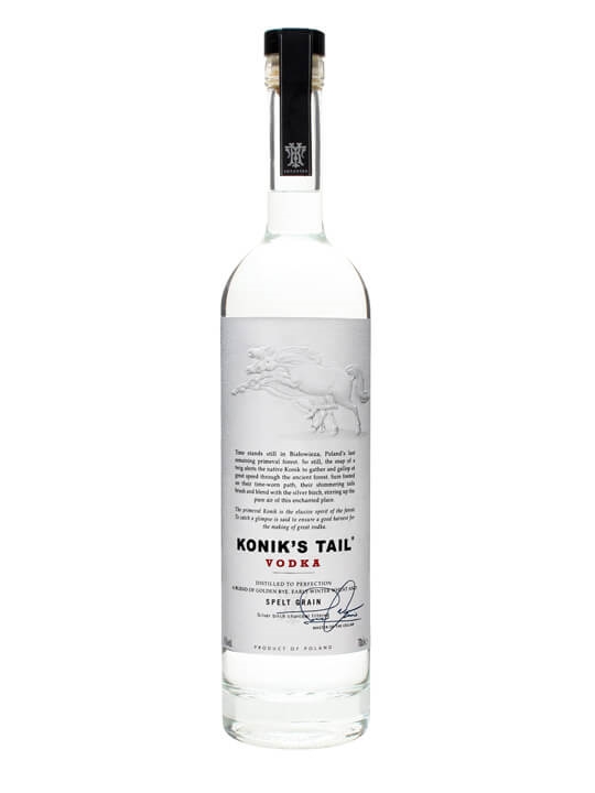 Konik's Tail Vodka — Triple-Grain Polish Craftsmanship