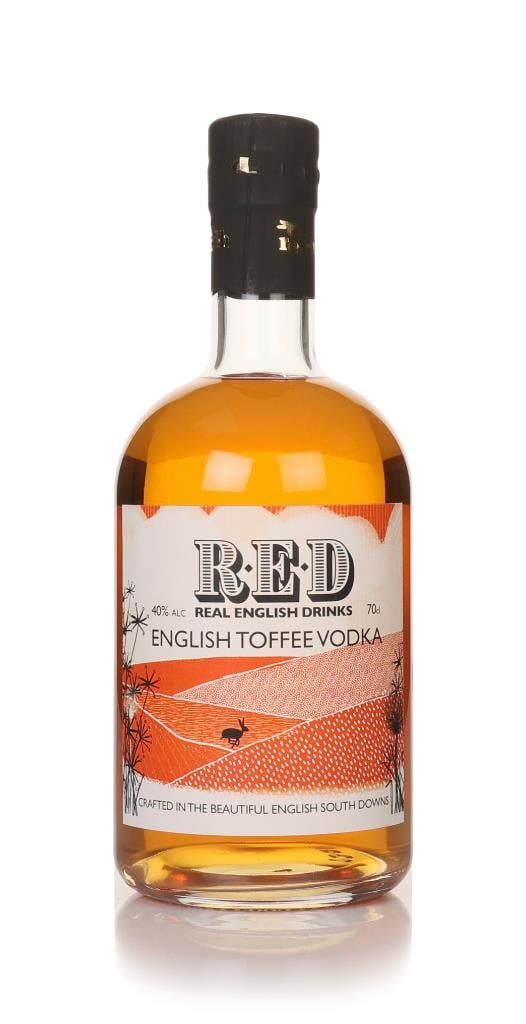 Red English Toffee Flavoured Vodka