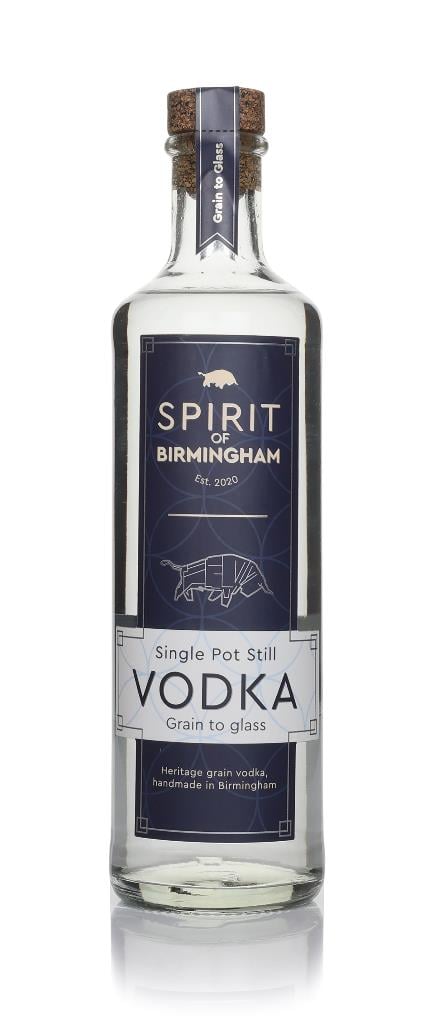 Spirit of Birmingham English Single Pot Still Plain Vodka
