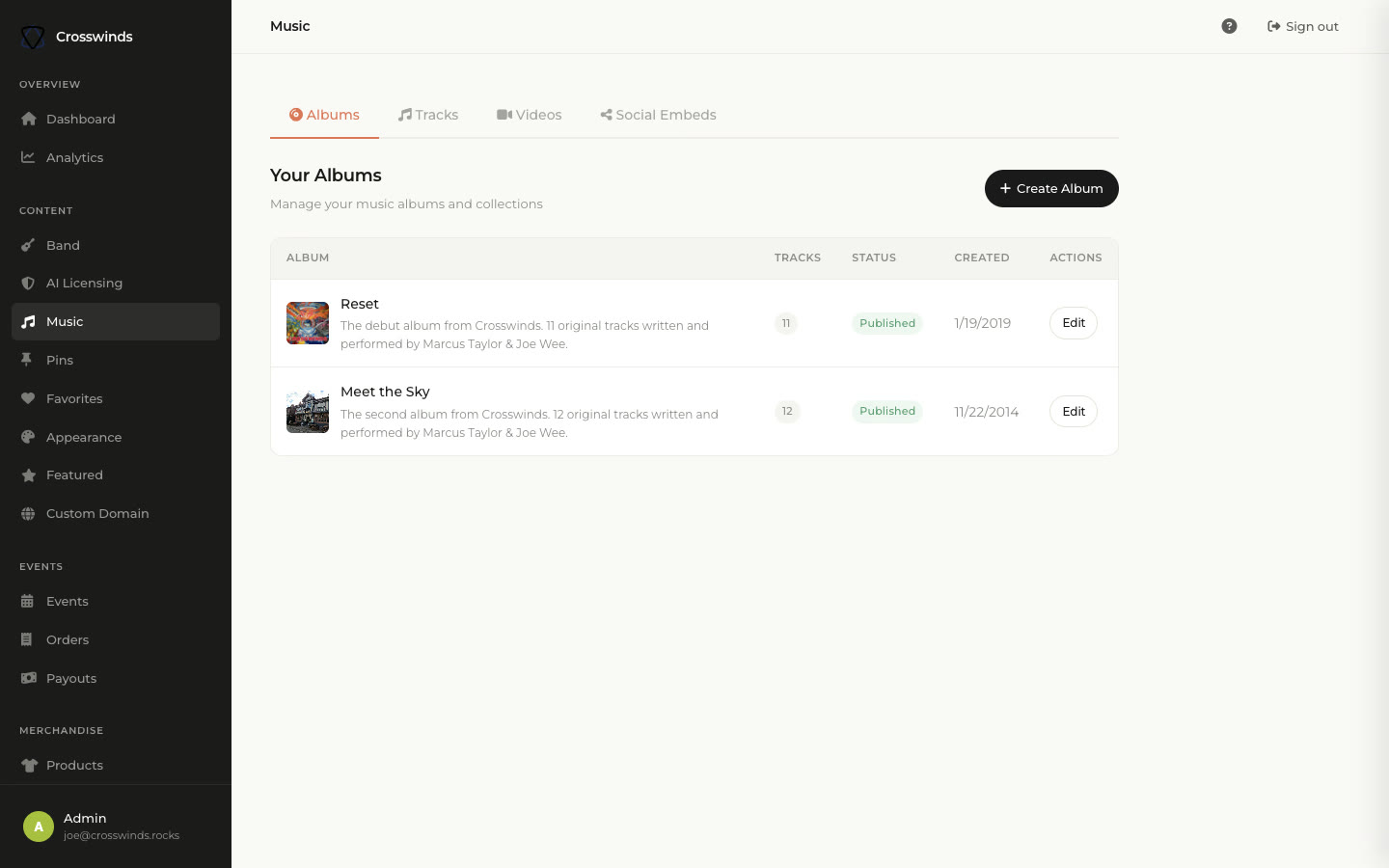 app.bandsaas.com/dashboard/music