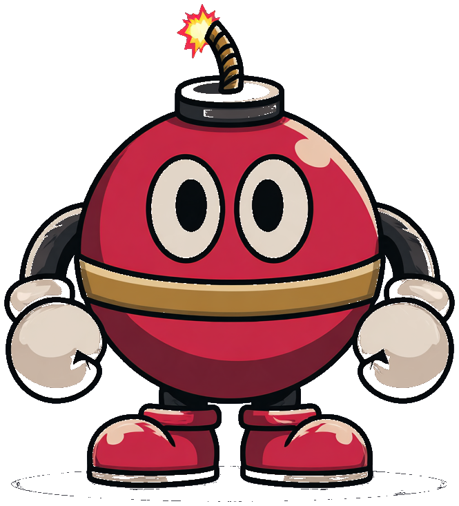 The hero bomb character