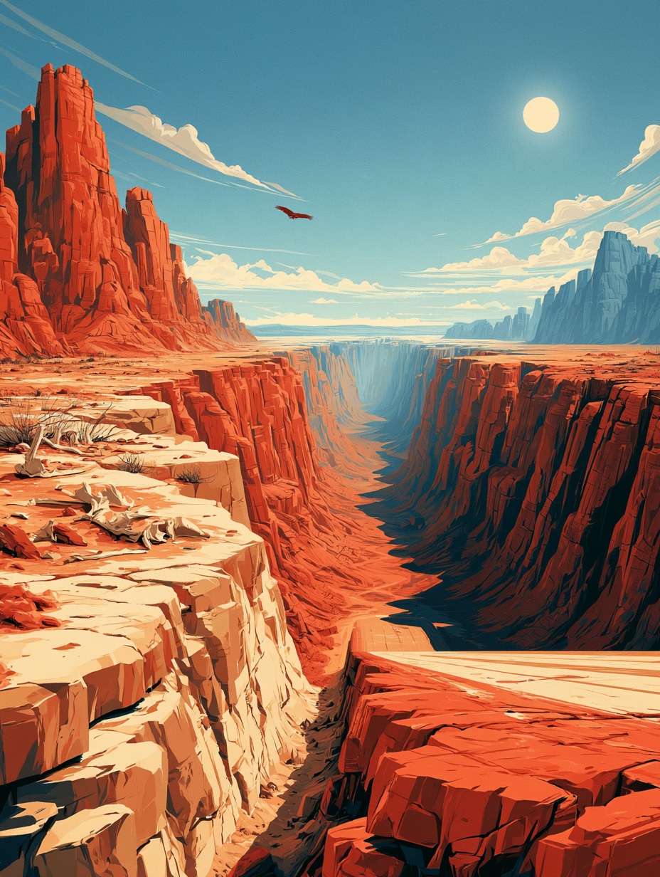 The canyon