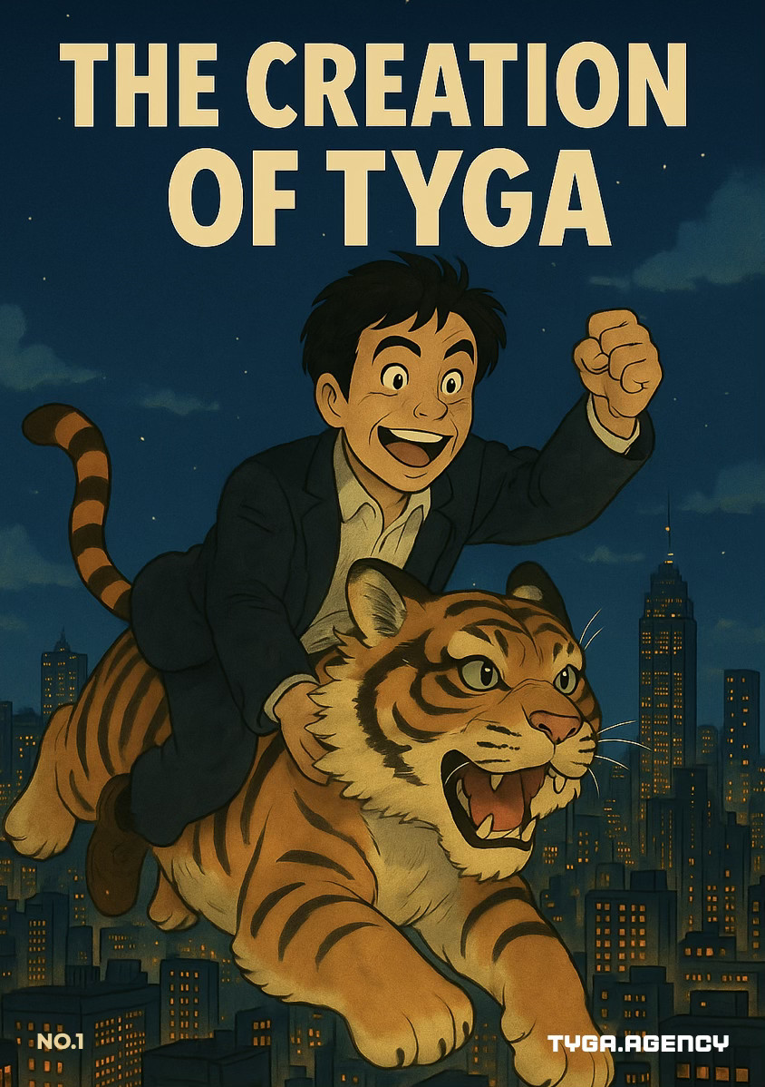 The Creation of Tyga Comic Book