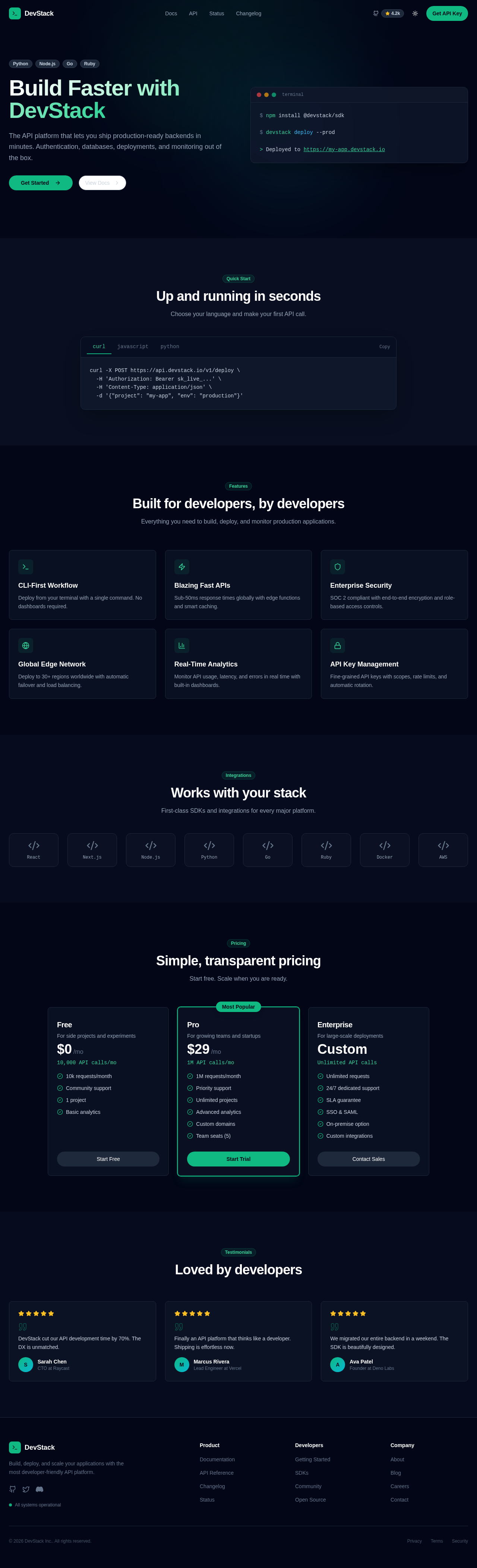 Dev Tools