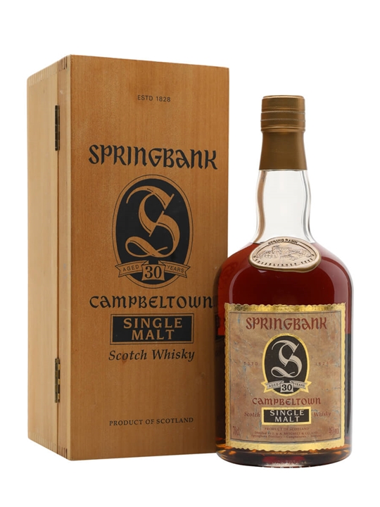 Springbank 30 Year Old / Sherry Cask / Bot.1990s Campbeltown Whisky - Campbeltown Review